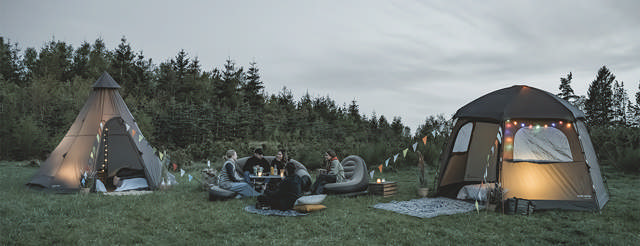 Glamping telte