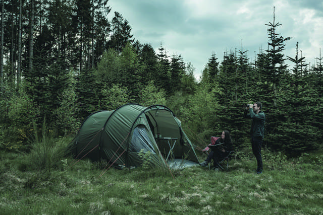 Kompakte telte med ståhøjde 