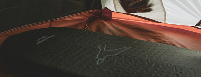 Singel självuppblåsande liggunderlag